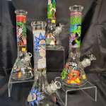 14'' Thick Beaker W/ Characters